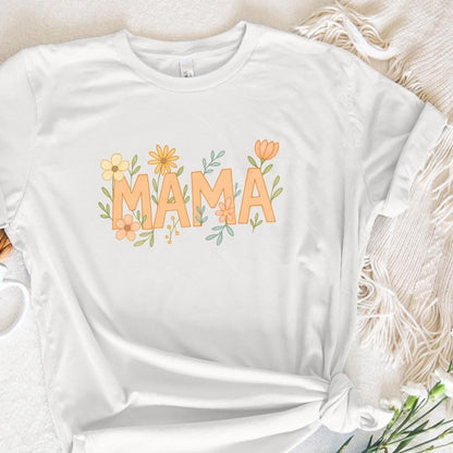 Floral Mama PNG, Mothers Day png - 300 DPI Design for T-Shirt