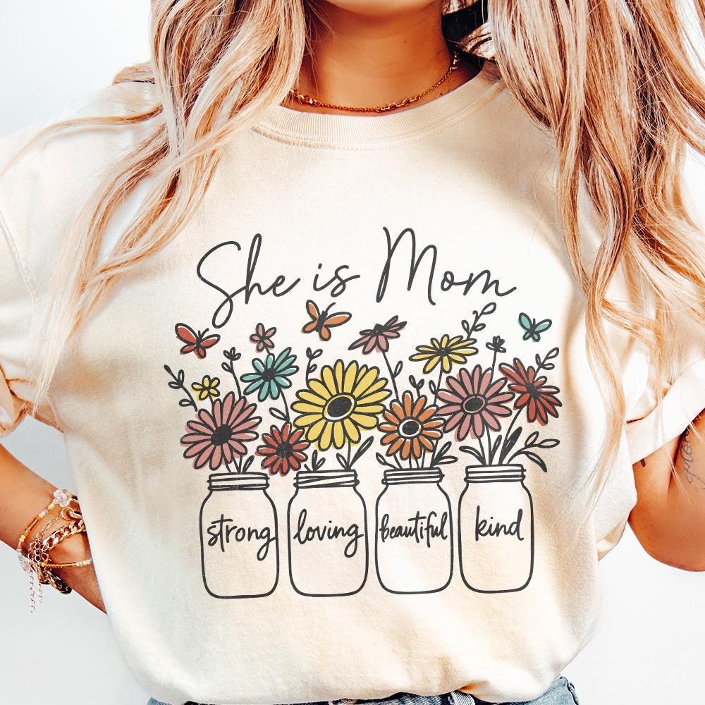 She is Mom Bundle PNG, Mom Life - 300 DPI Design for T-Shirt