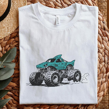 Monster Truck PNG, Unique Truck Art - 300 DPI Design for T-Shirt