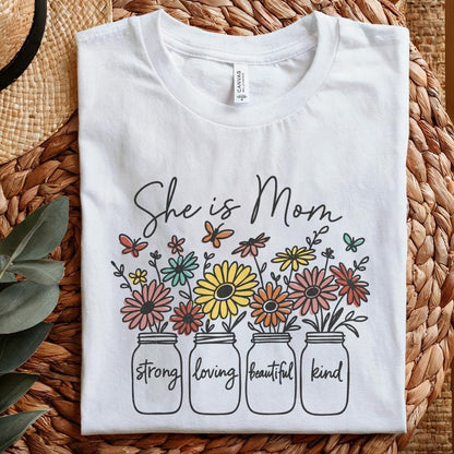 She is Mom Bundle PNG, Mom Life - 300 DPI Design for T-Shirt