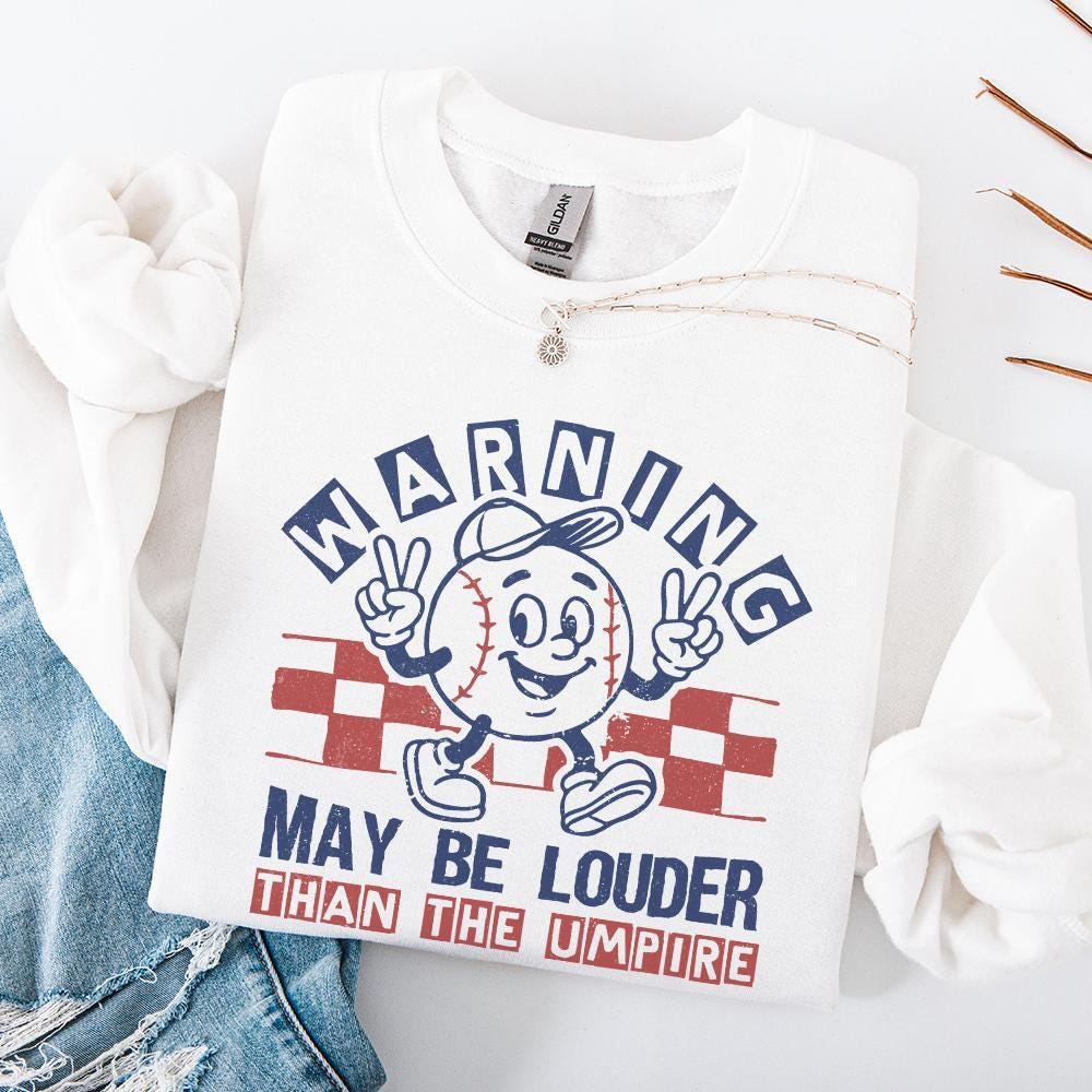 May Be Louder Than The Umpire PNG, Baseball Game Day PNG - 300 DPI Design