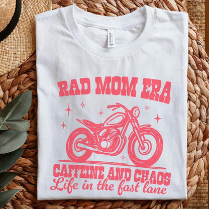 Rad Mom Era Png, Trendy Mom Shirt Png - 300 DPI Design for T-Shirt