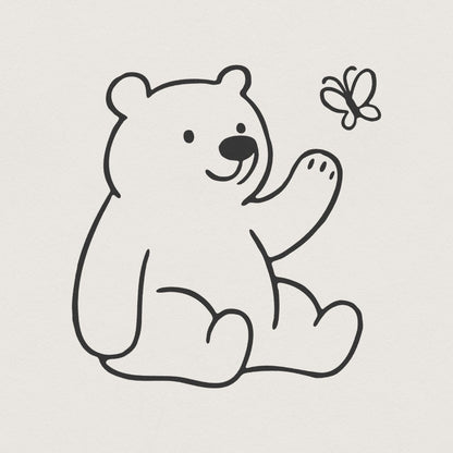 Bear Png, Boho Mama png - 300 DPI Design for T-Shirt