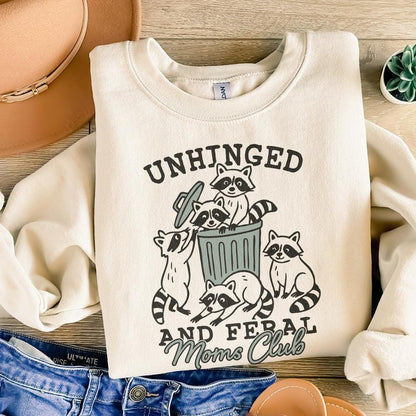 Unhinged Feral PNG, Raccoon Opossum PNG - 300 DPI Design for T-Shirt