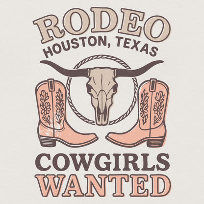 Rodeo Texas Cowgirl Retro PNG, Distressed Cowgirl Boots - 300 DPI Design