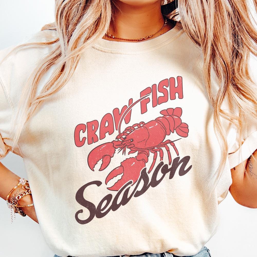 Crawfish Season PNG, Crawfish Lover Design - 300 DPI Design for T-Shirt