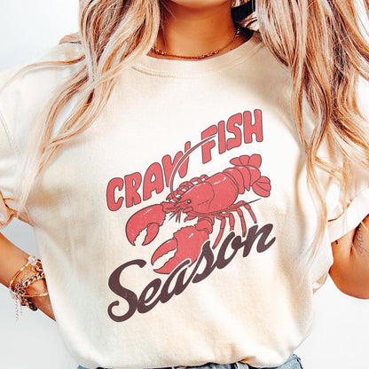 Crawfish Season PNG, Crawfish Lover Design - 300 DPI Design for T-Shirt