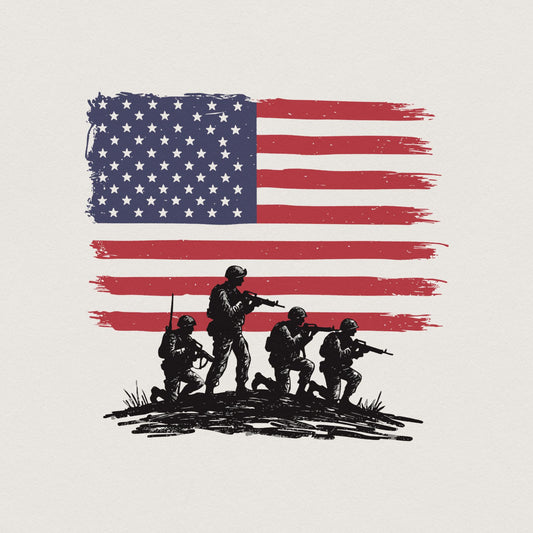 Land of the Free PNG, Patriotic PNG - 300 DPI Design for T-Shirt