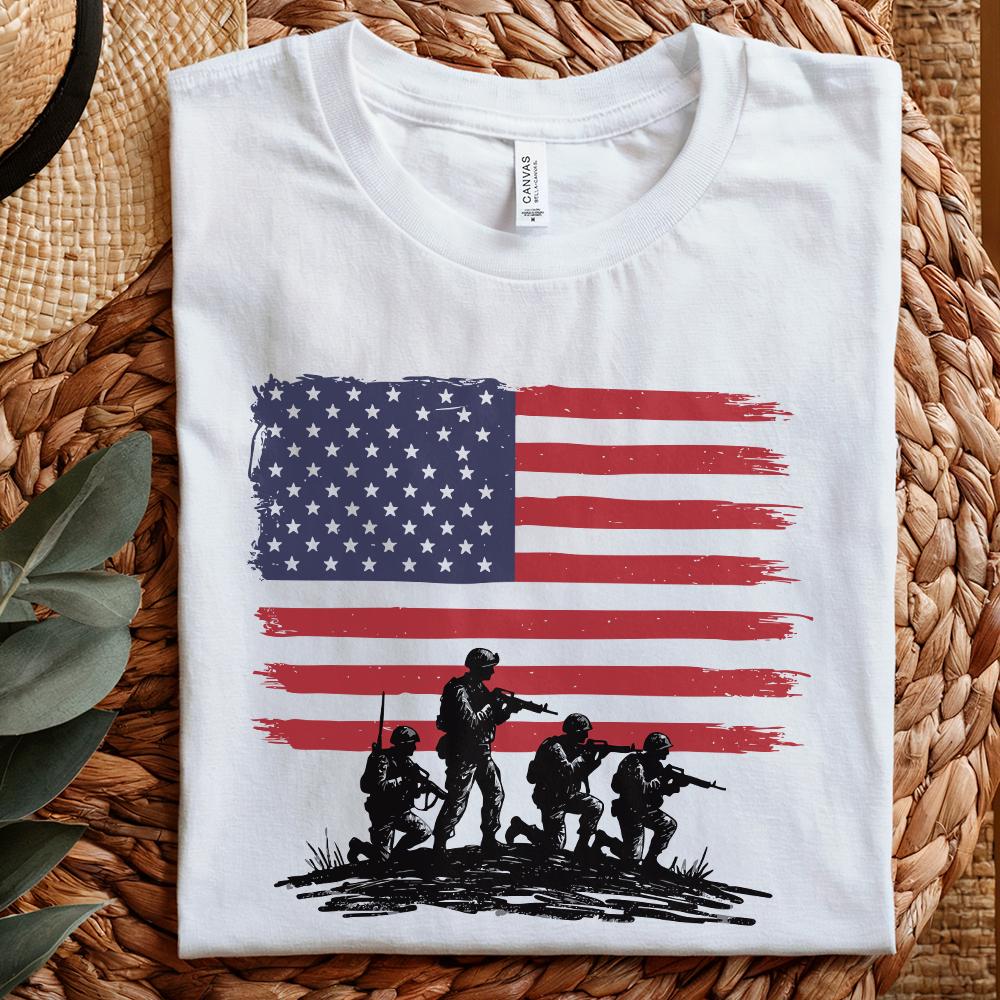 Land of the Free PNG, Patriotic PNG - 300 DPI Design for T-Shirt
