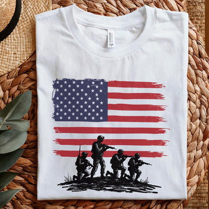 Land of the Free PNG, Patriotic PNG - 300 DPI Design for T-Shirt