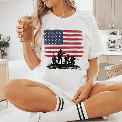 Land of the Free PNG, Patriotic PNG - 300 DPI Design for T-Shirt