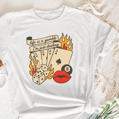 Retro Cowboy Design, Western Playing Card PNG - 300 DPI Design for T-Shirt