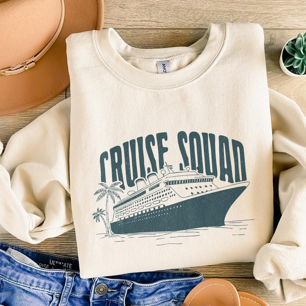 Cruise Squad 2025 Png, Family Vacation 2025 - 300 DPI Design for T-Shirt