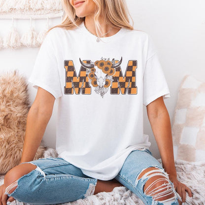 Western Mama Png, Howdy Cowhide - 300 DPI Design for T-Shirt