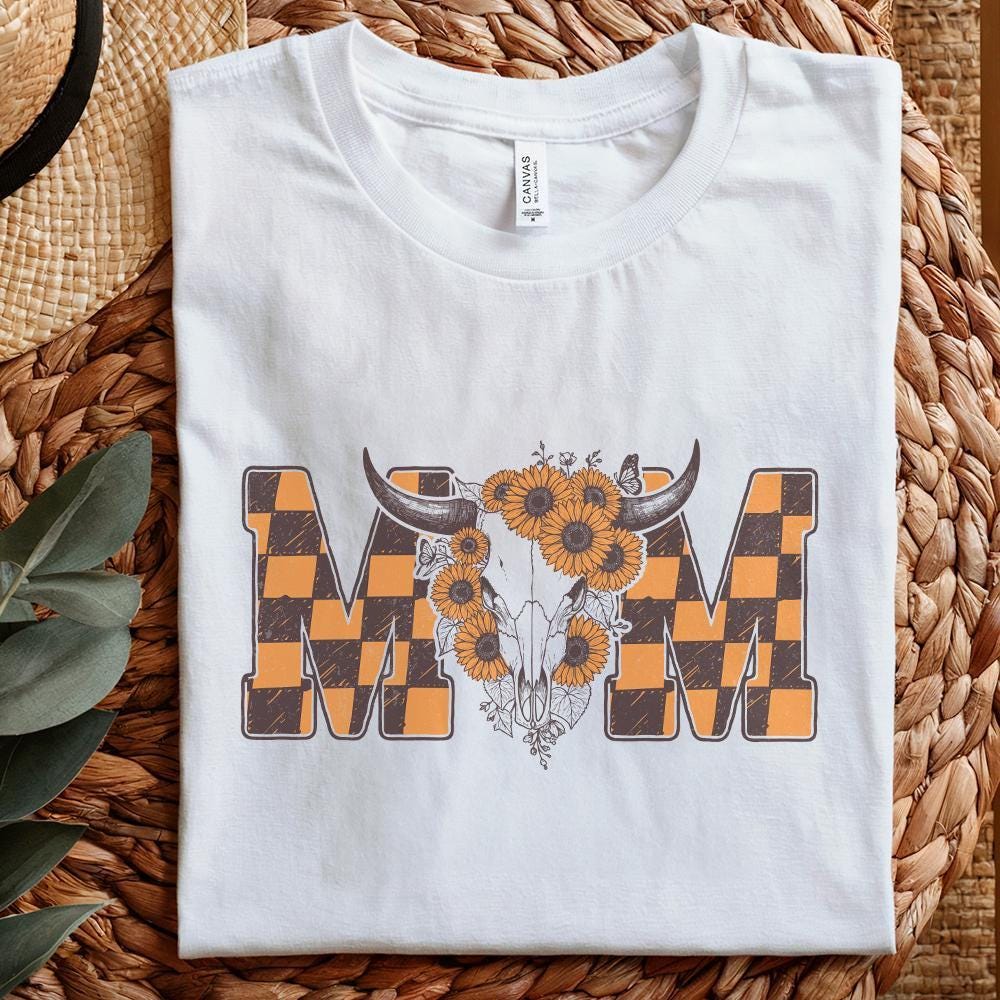 Western Mama Png, Howdy Cowhide - 300 DPI Design for T-Shirt