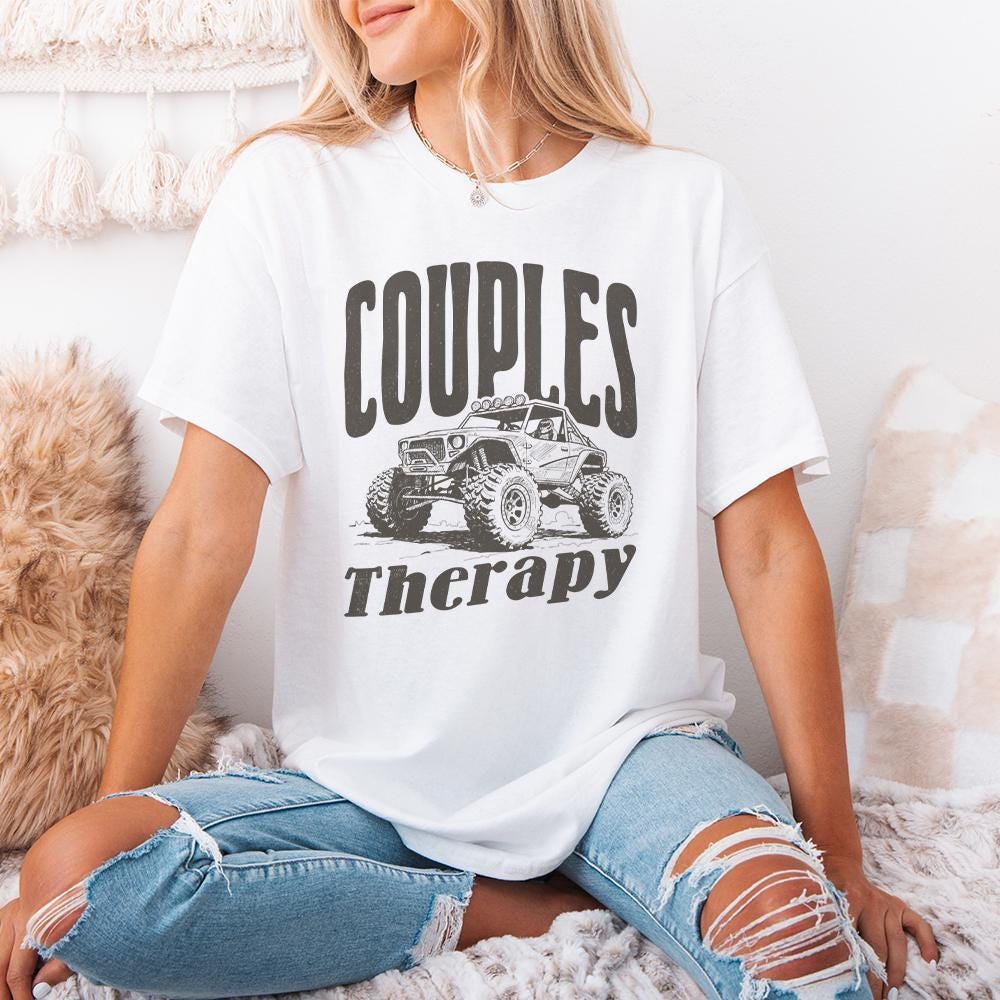 Couples Therapy PNG, Off Road Design - 300 DPI Design for T-Shirt