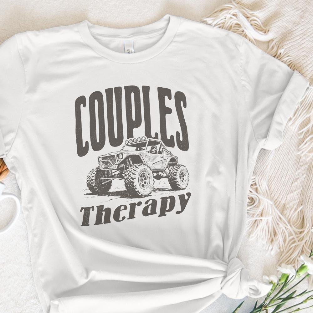 Couples Therapy PNG, Off Road Design - 300 DPI Design for T-Shirt