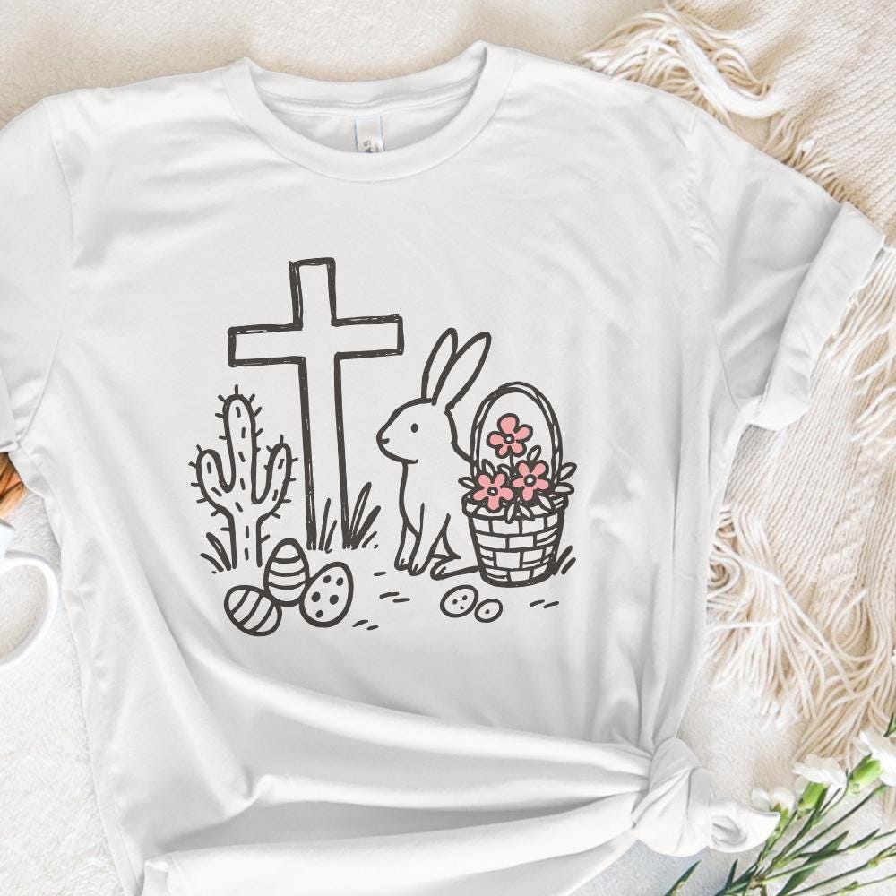 He Is Risen PNG, Matthew 28:6 Easter Design - 300 DPI Design for T-Shirt