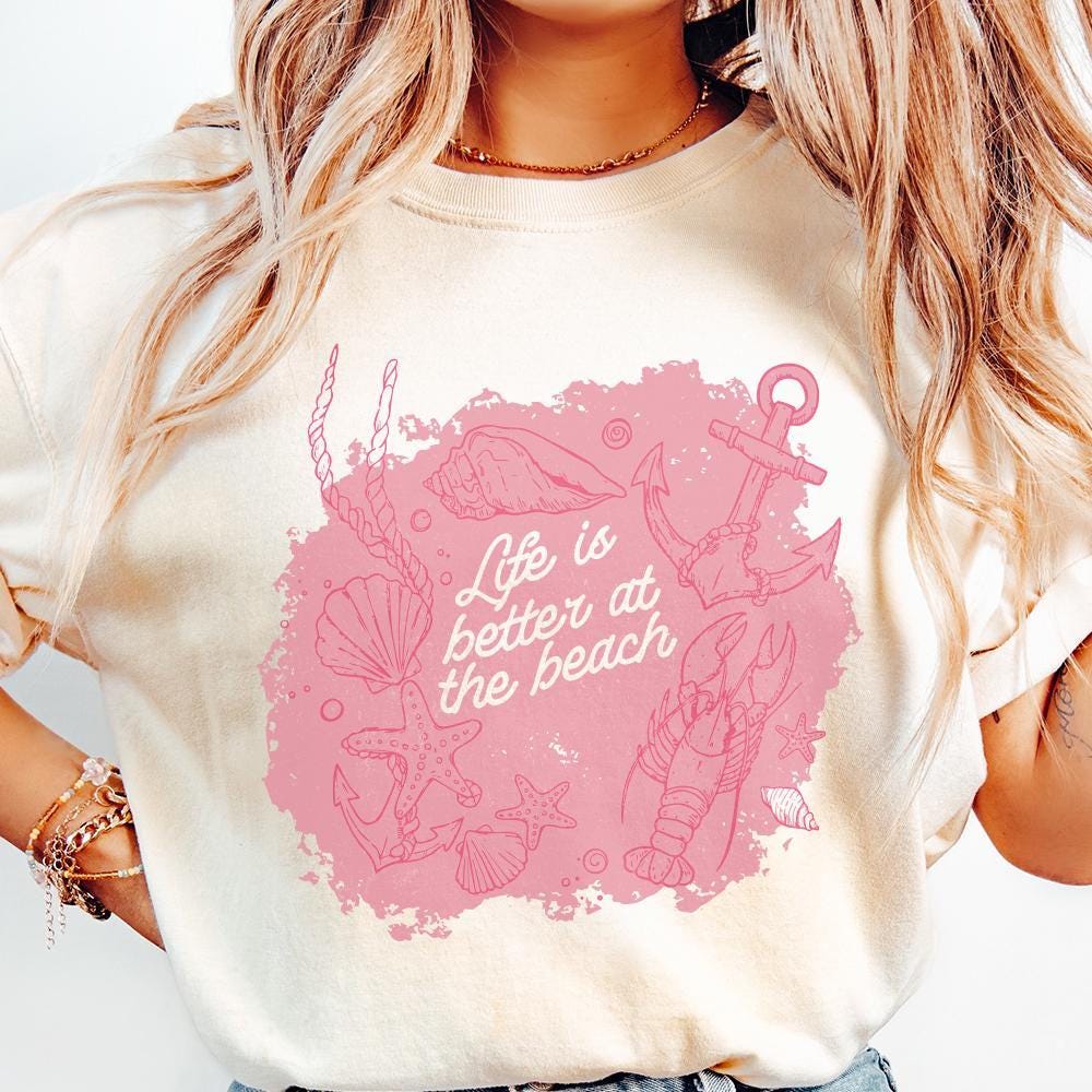 Coastal Aesthetic PNG, Summer png - 300 DPI Design for T-Shirt