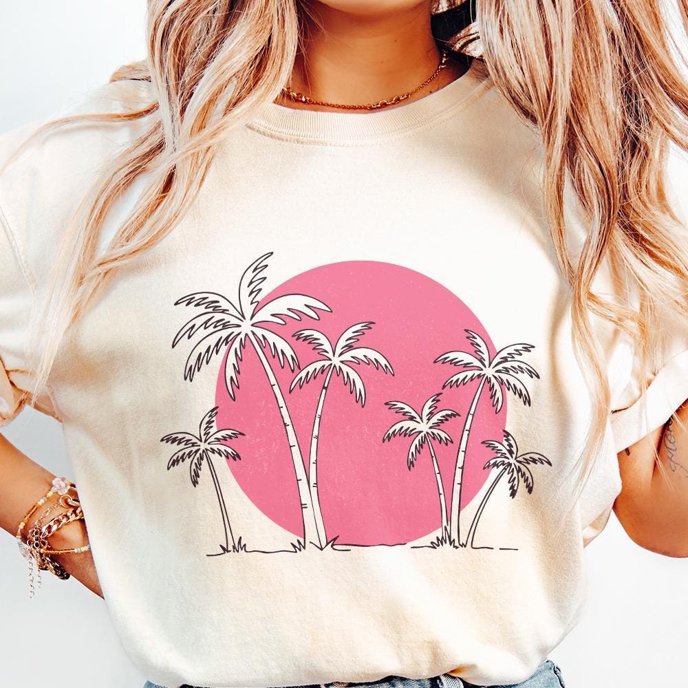 Retro Summer png PNG, Summer Shirt Design - 300 DPI Design for T-Shirt