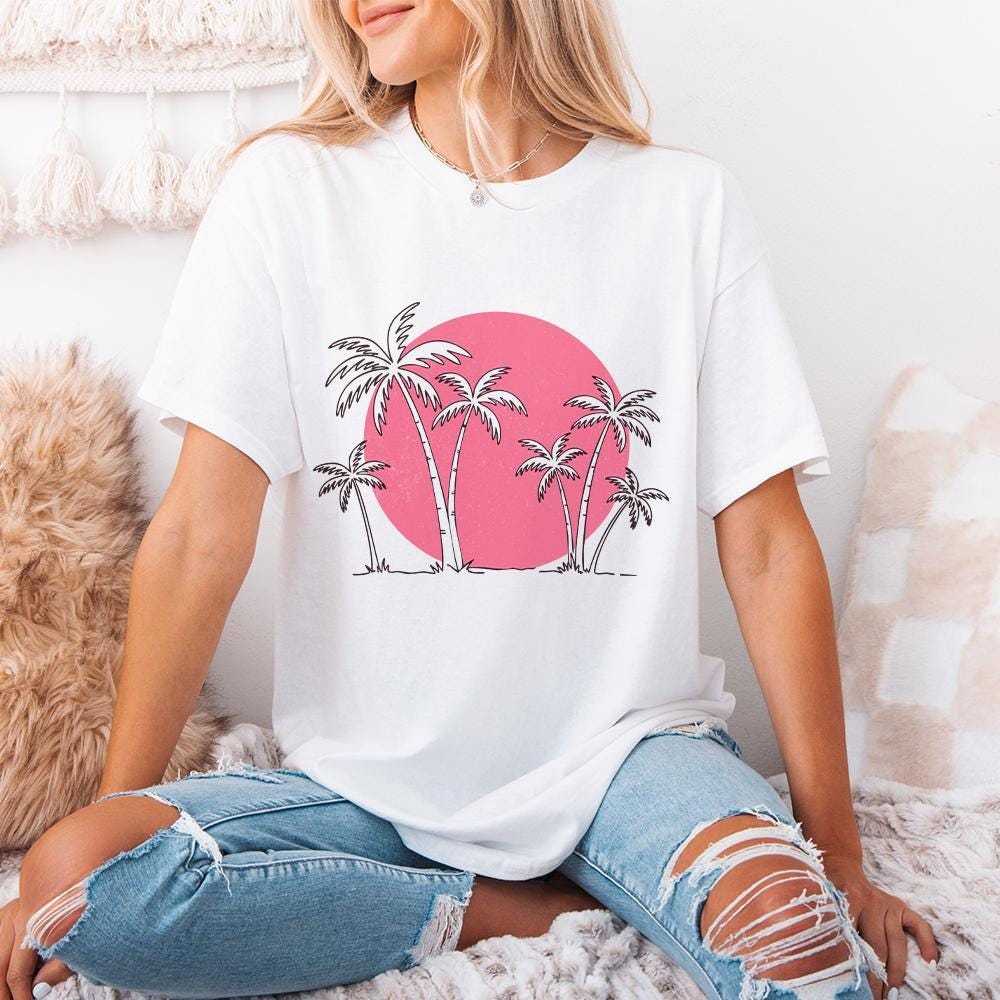 Retro Summer png PNG, Summer Shirt Design - 300 DPI Design for T-Shirt