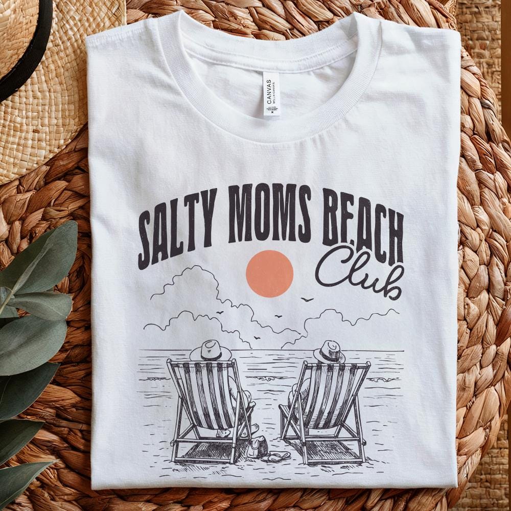 Beach Club Shirt Png, Aesthetic Beach Girl - 300 DPI Design for T-Shirt