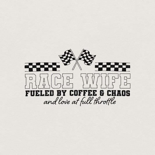 Wife PNG, Race Wife Era PNG - 300 DPI Design for T-Shirt