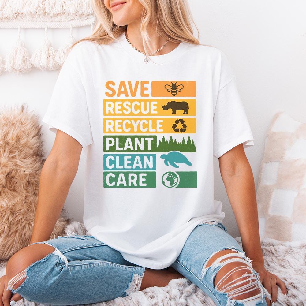 Environmental Shirt, Activist Shirt - 300 DPI Design for T-Shirt
