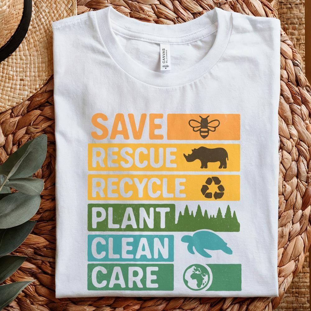 Environmental Shirt, Activist Shirt - 300 DPI Design for T-Shirt