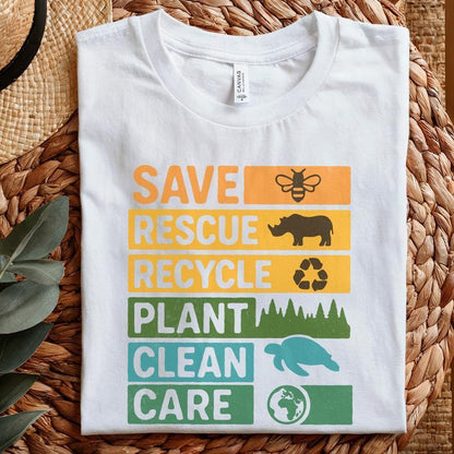 Environmental Shirt, Activist Shirt - 300 DPI Design for T-Shirt
