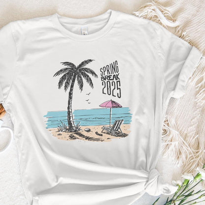 Spring Break 2025 png, Spring Break PNG - 300 DPI Design for T-Shirt