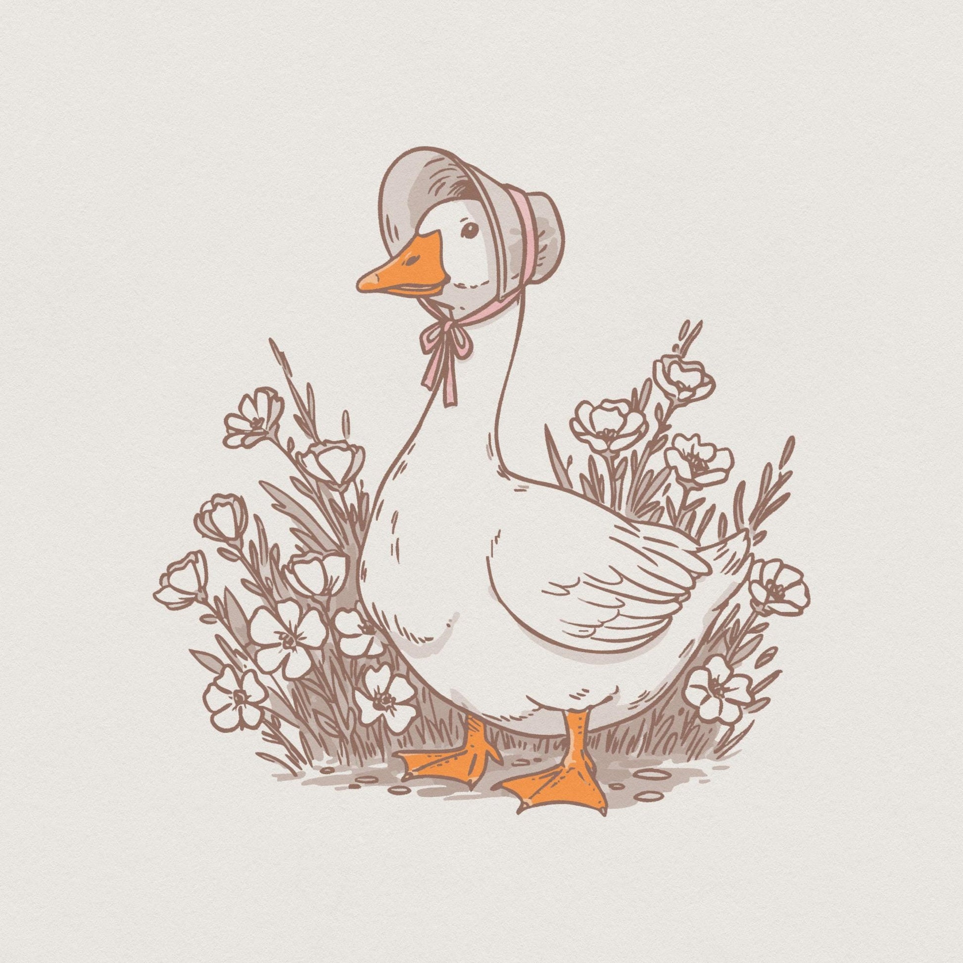 Mama Goose PNG, Instant Download - 300 DPI Design for T-Shirt