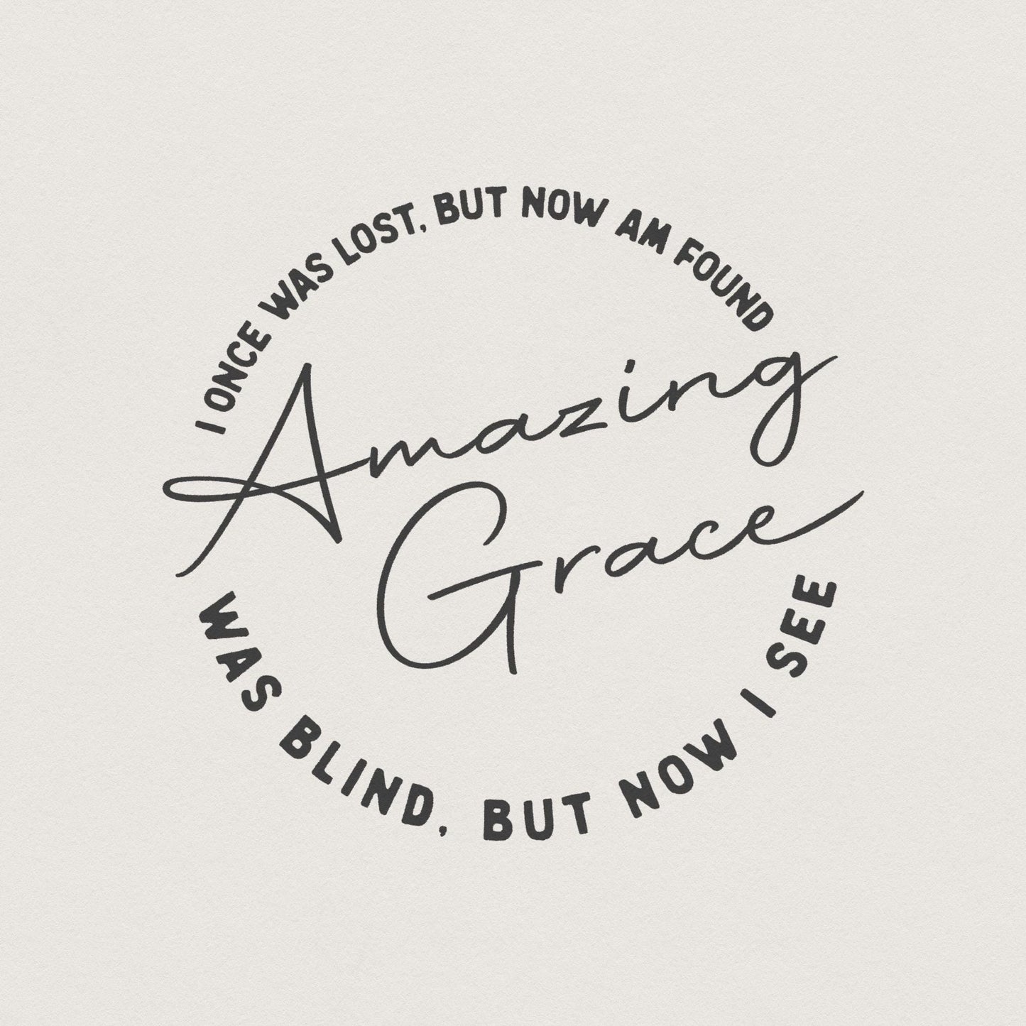 Amazing Grace PNG, Christian PNG Sublimation Design - 300 DPI Design for