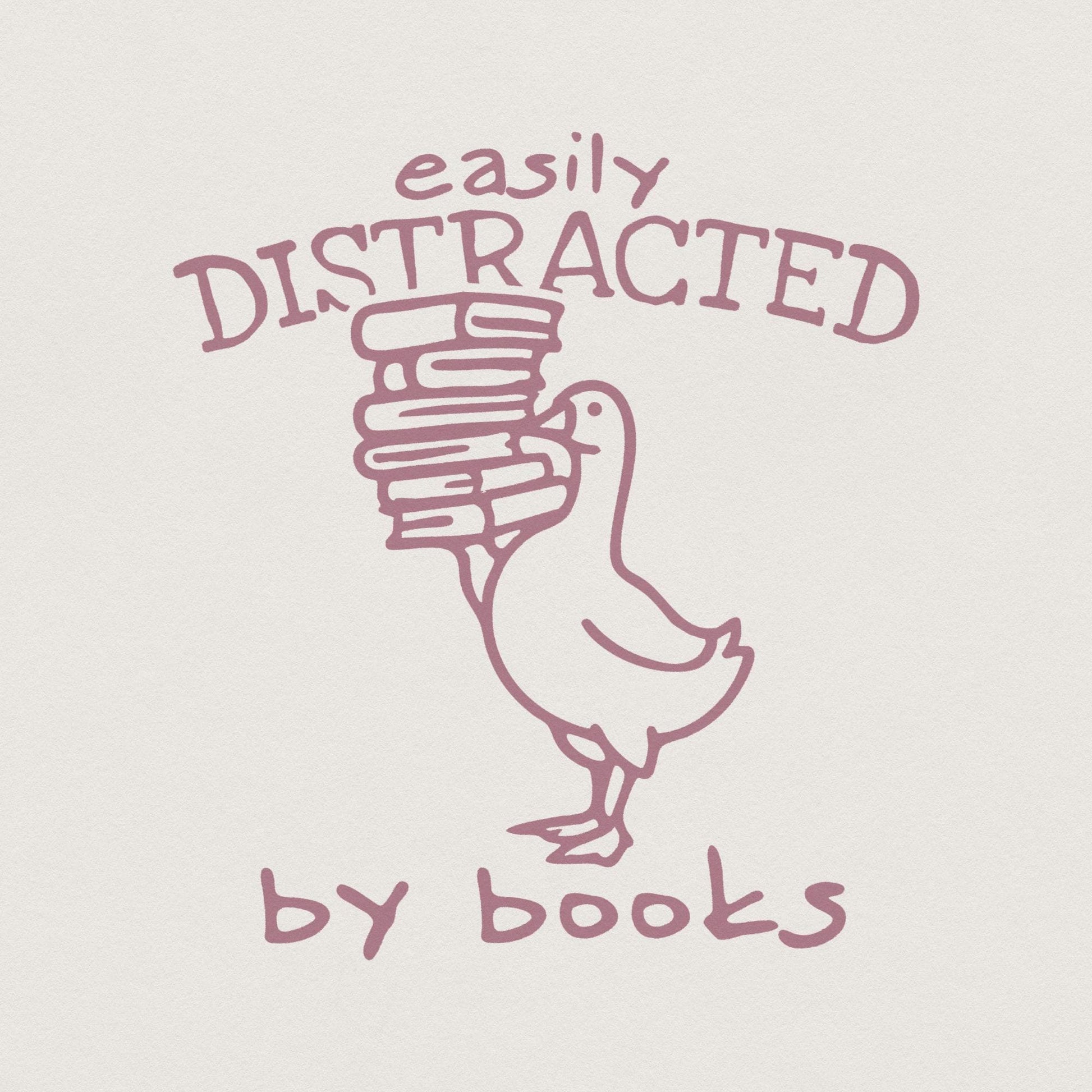 Silly Goose PNG, Book Nerd PNG - 300 DPI Design for T-Shirt
