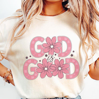 God Is Good Png, Christian Png - 300 DPI Design for T-Shirt