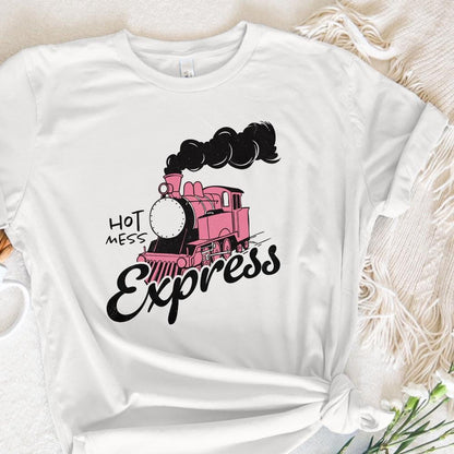 Hot Mess Express PNG, Trendy PNG - 300 DPI Design for T-Shirt