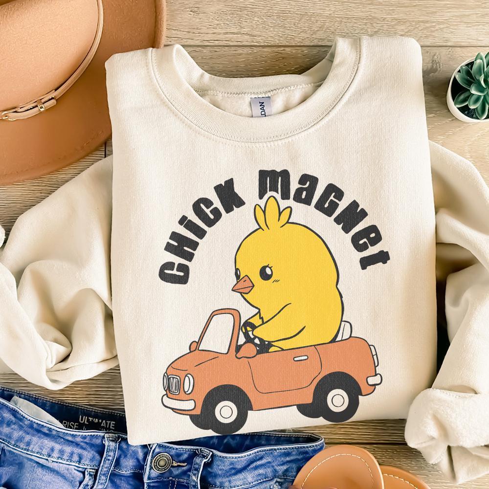 Easter Chick PNG, Retro Easter png - 300 DPI Design for T-Shirt