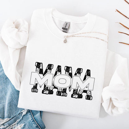 Mama PNG Digital Download, Retro Mama PNG - 300 DPI Design for T-Shirt