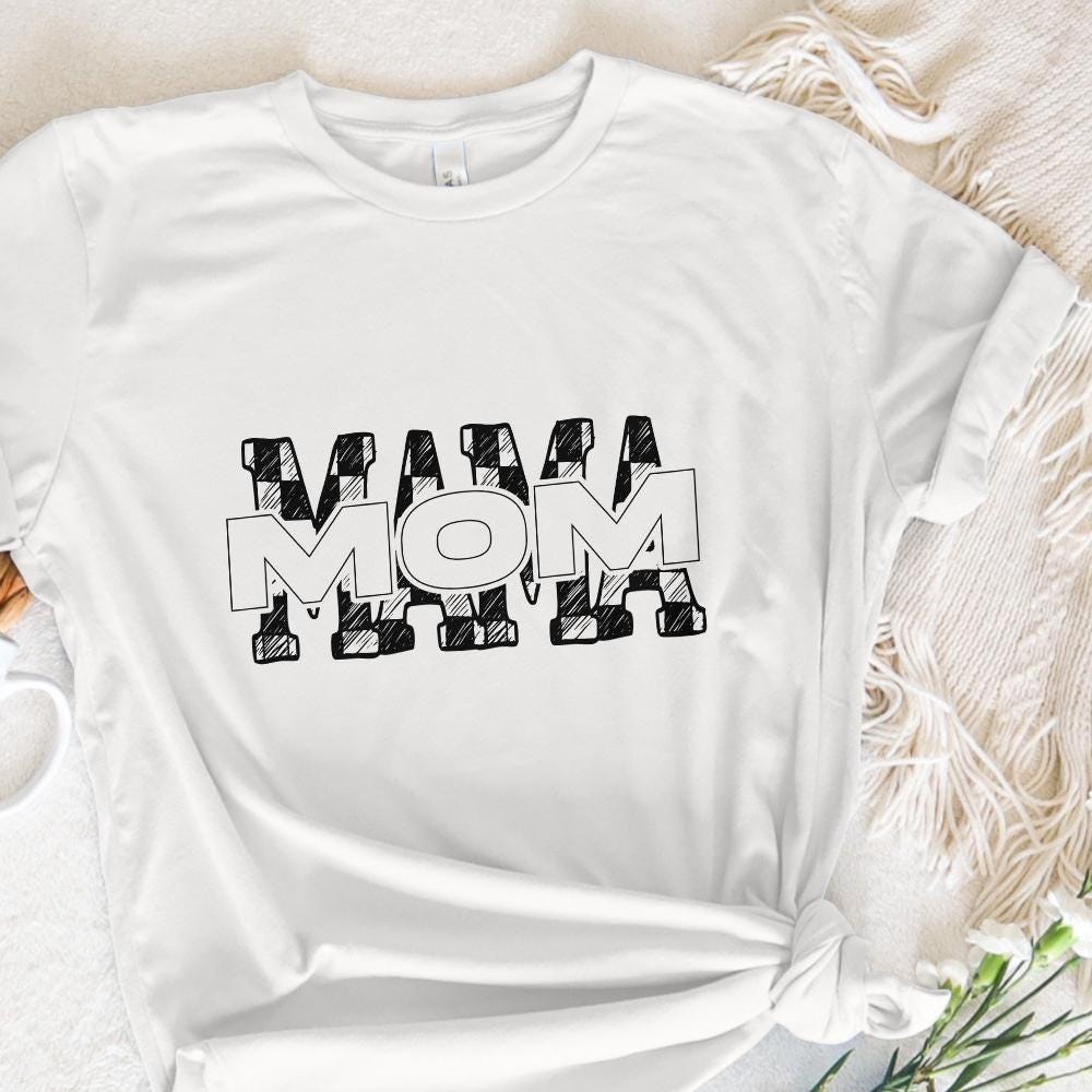 Mama PNG Digital Download, Retro Mama PNG - 300 DPI Design for T-Shirt