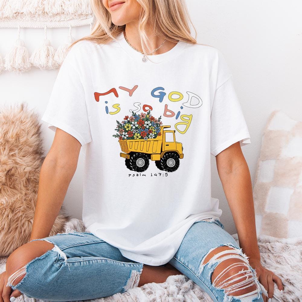 My God Is So Big Kids Png, Retro Kids Png - 300 DPI Design for T-Shirt