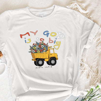 My God Is So Big Kids Png, Retro Kids Png - 300 DPI Design for T-Shirt