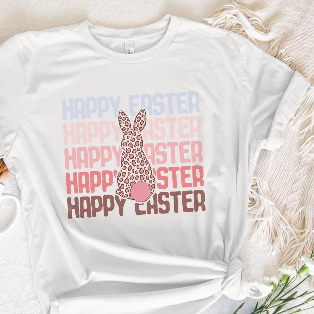 Happy Easter Bunny PNG Bundle, Easter Bunny Png - 300 DPI Design for