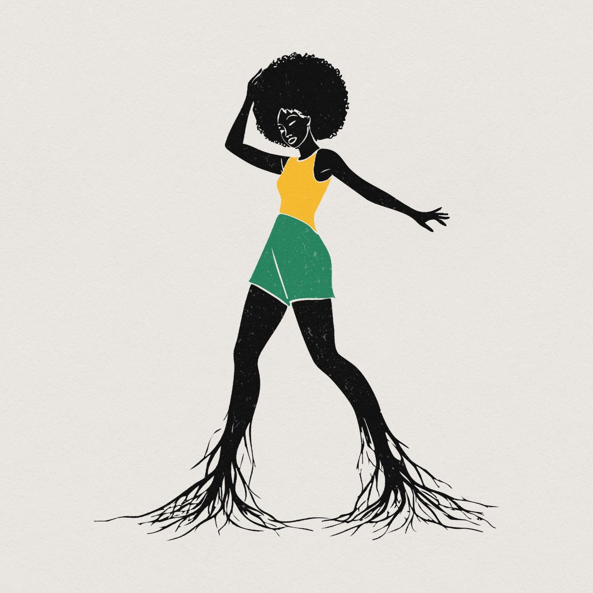 Rooted In History, Juneteenth png - 300 DPI Design for T-Shirt