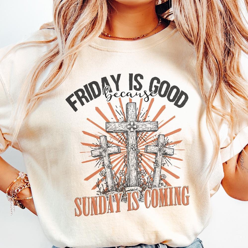 Easter Sublimation Designs, Christian PNG - 300 DPI Design for T-Shirt