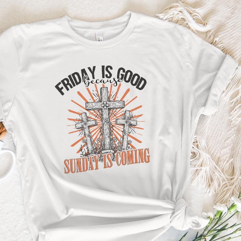 Easter Sublimation Designs, Christian PNG - 300 DPI Design for T-Shirt