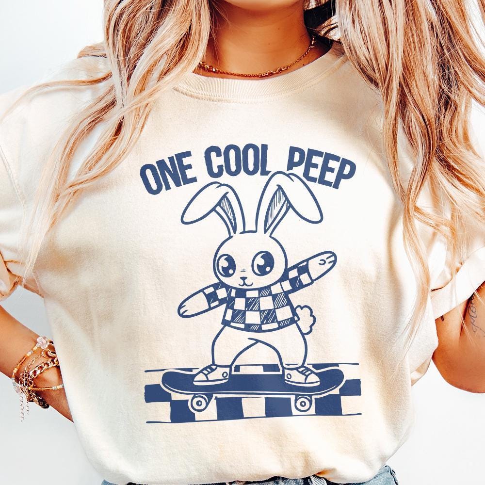 One Cool Peep png, Boys Easter png - 300 DPI Design for T-Shirt