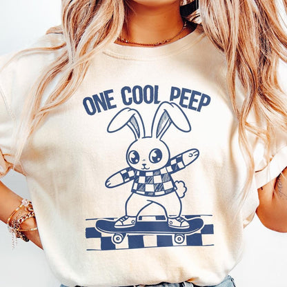One Cool Peep png, Boys Easter png - 300 DPI Design for T-Shirt