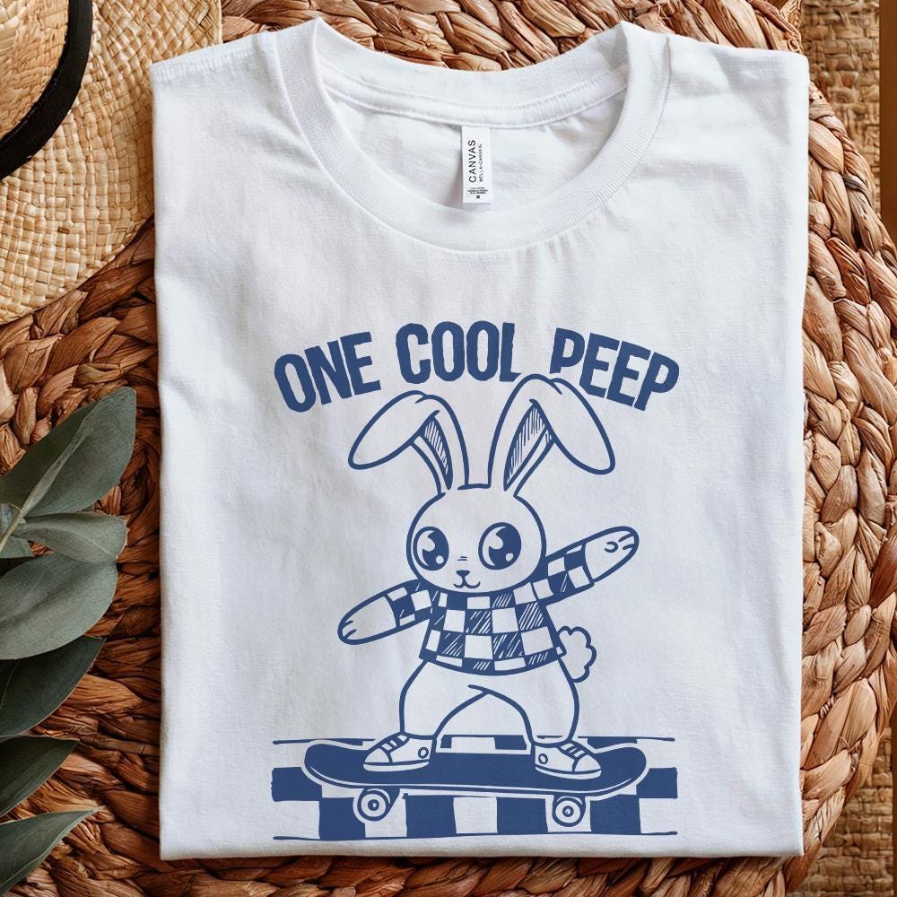 One Cool Peep png, Boys Easter png - 300 DPI Design for T-Shirt