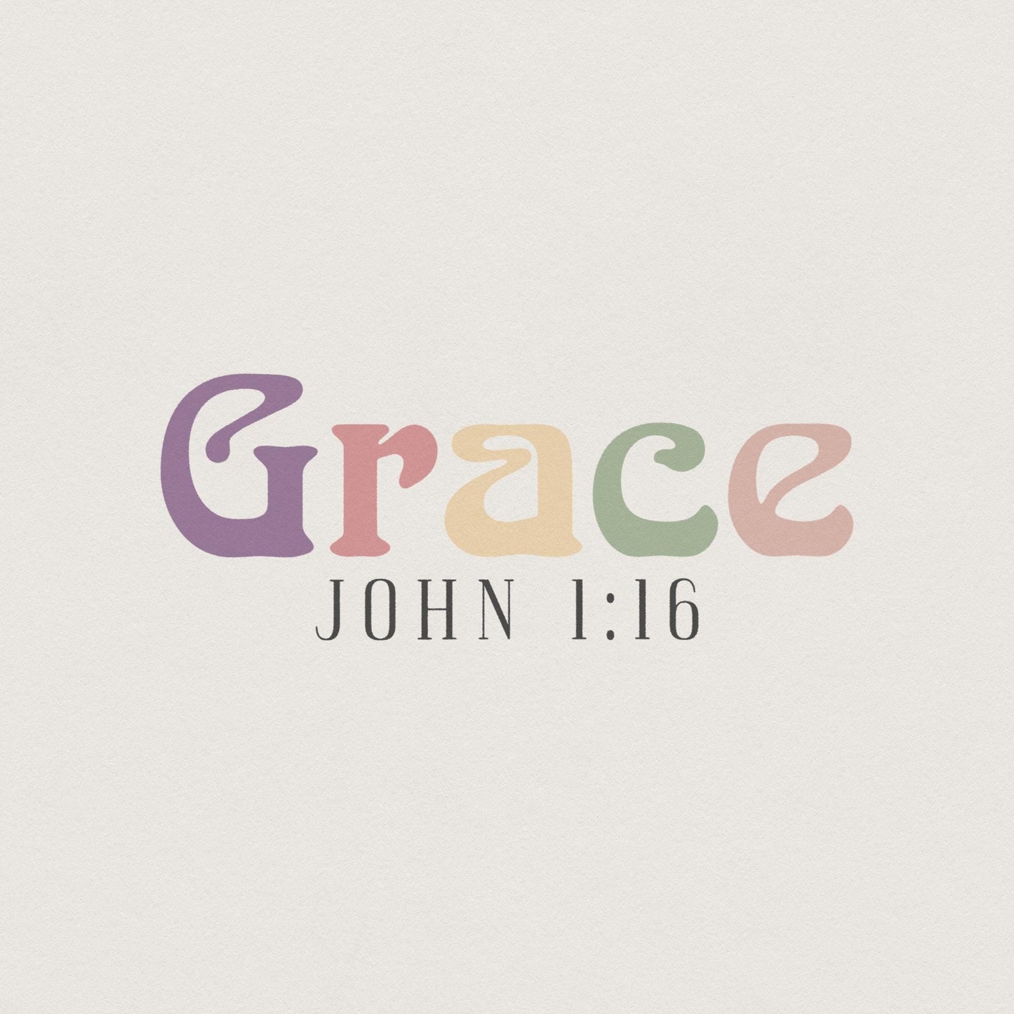 Grace Retro Design, PNG File - 300 DPI Design for T-Shirt