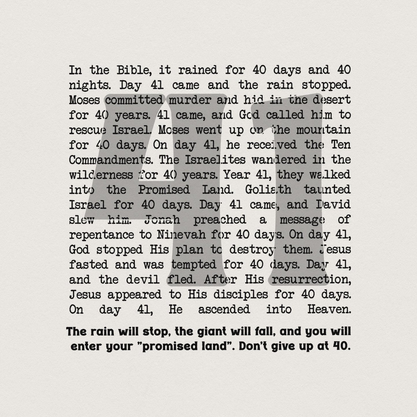 Your 41 Is Coming png, Jesus png - 300 DPI Design for T-Shirt